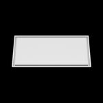 17x36 wall vent cover, front view