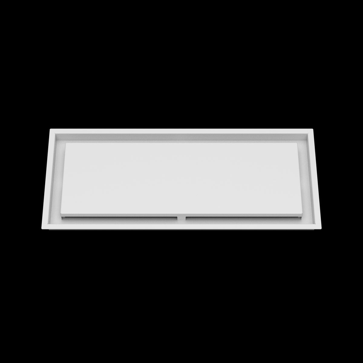 10x24 ceiling vent cover, front view
