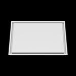17x24 wall vent cover, front view