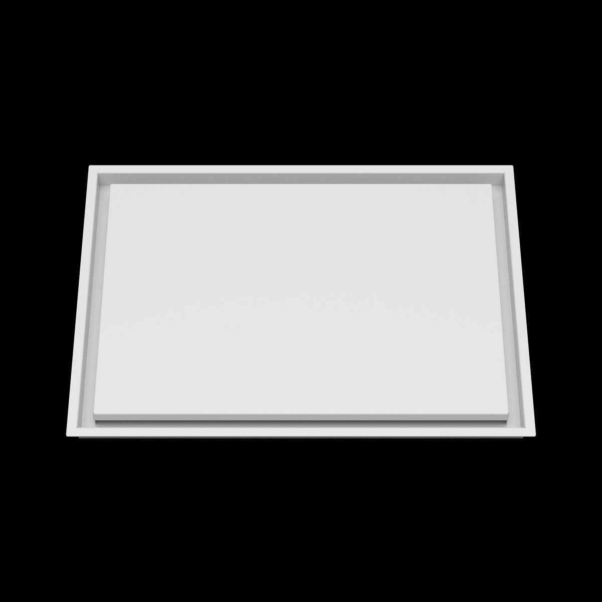 17x24 wall vent cover, front view