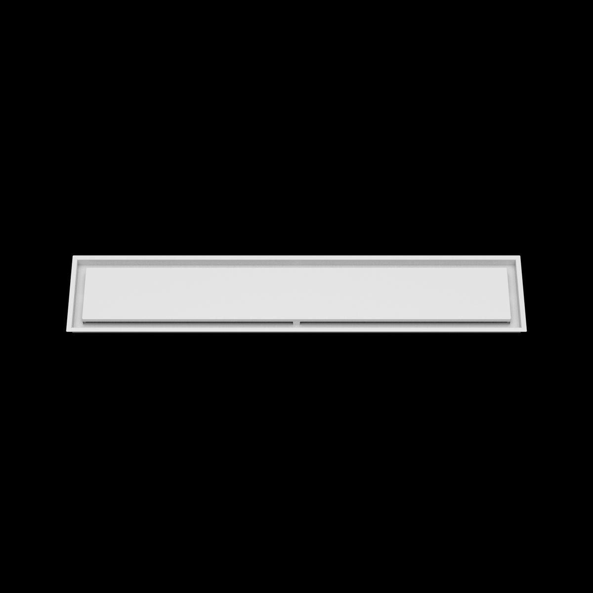9x49 ceiling vent cover, front view