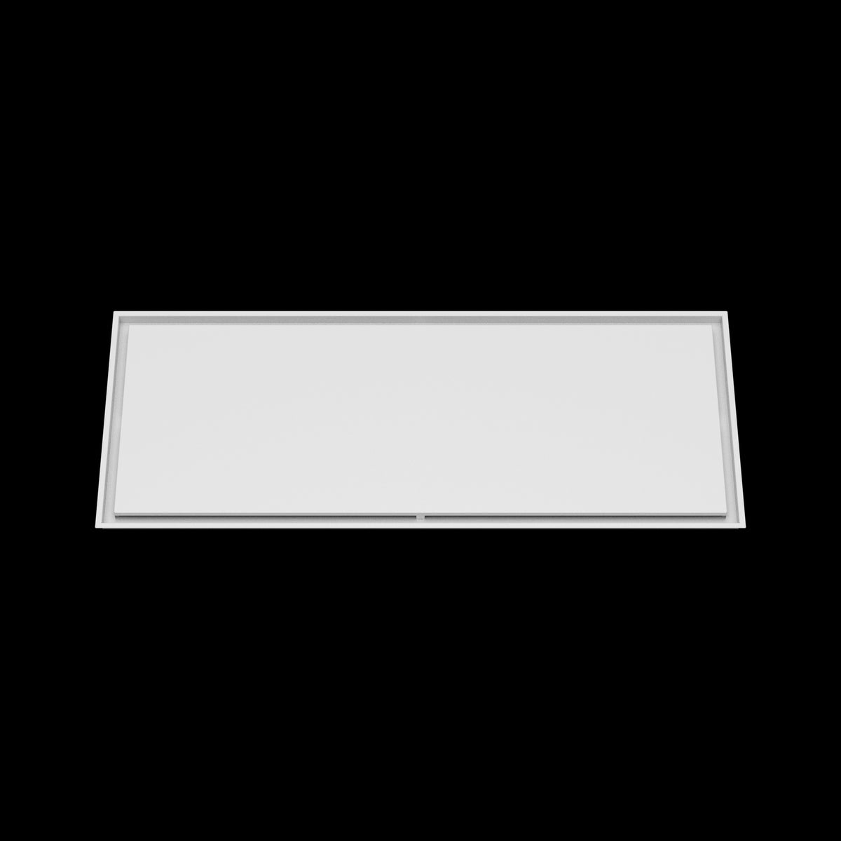 23x58 ceiling vent cover, front view