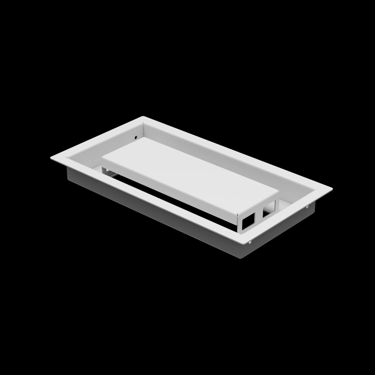 5x10 ceiling vent cover, three-quarter view