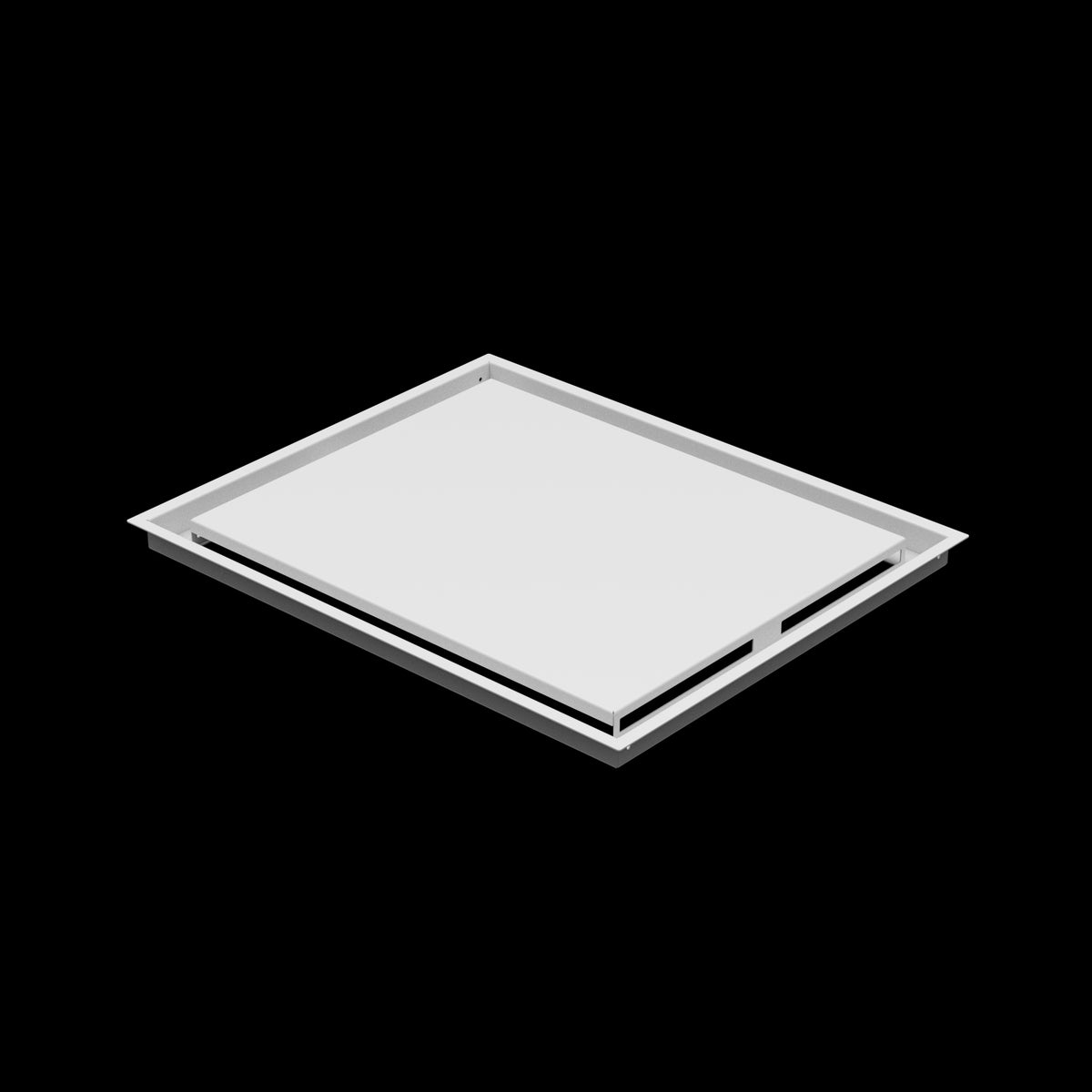 18x22 ceiling vent cover, three-quarter view