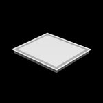 15x17 wall vent cover, three-quarter view