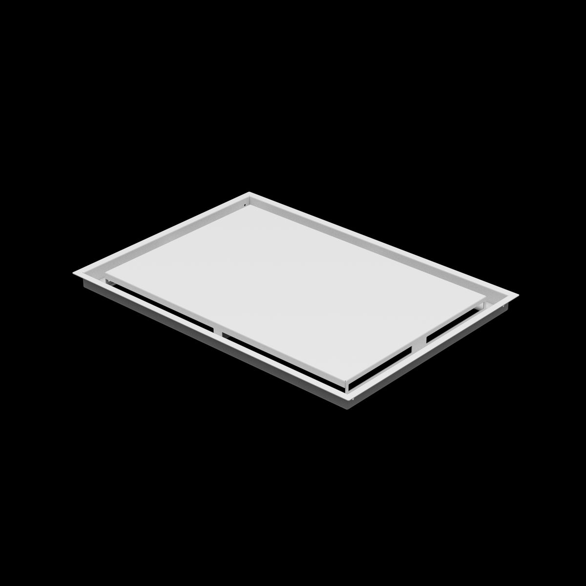 17x24 ceiling vent cover, three-quarter view