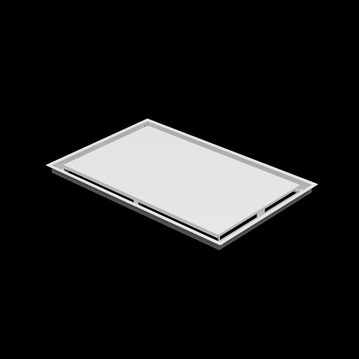 18x28 ceiling vent cover, three-quarter view