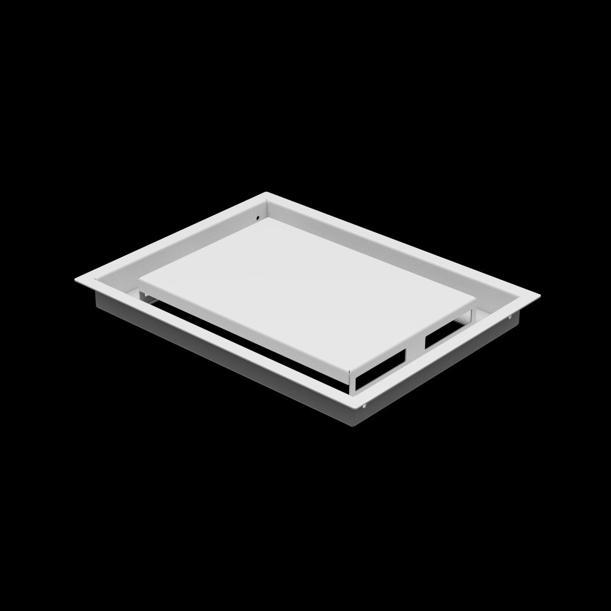 9x12 ceiling vent cover, three-quarter view