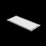 16x38 ceiling vent cover, three-quarter view