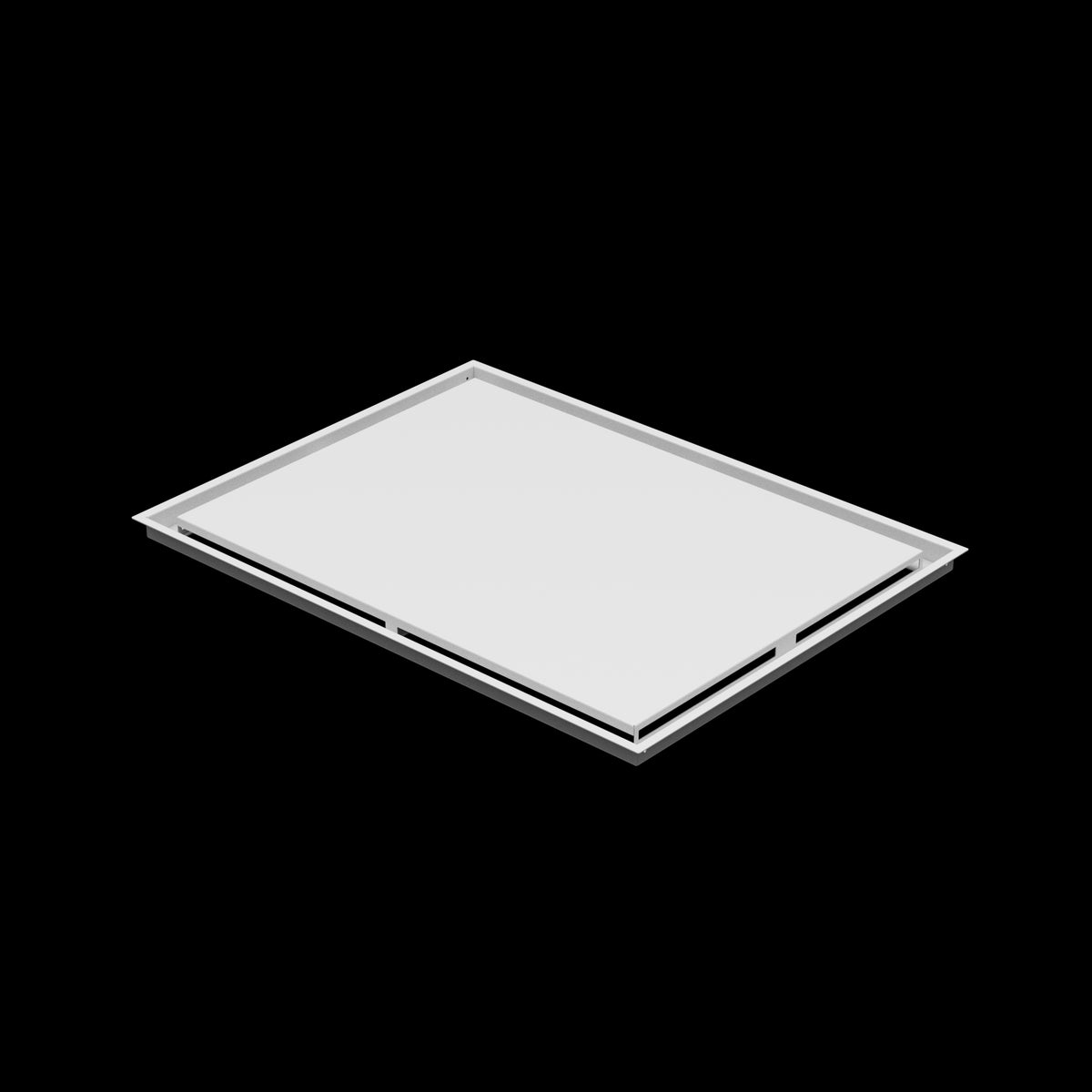 24x32 ceiling vent cover, three-quarter view