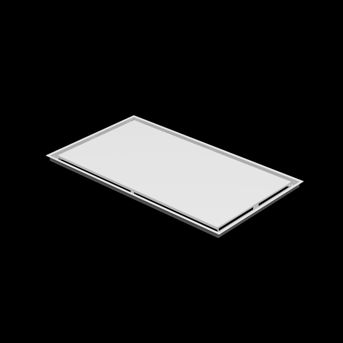 23x41 ceiling vent cover, three-quarter view