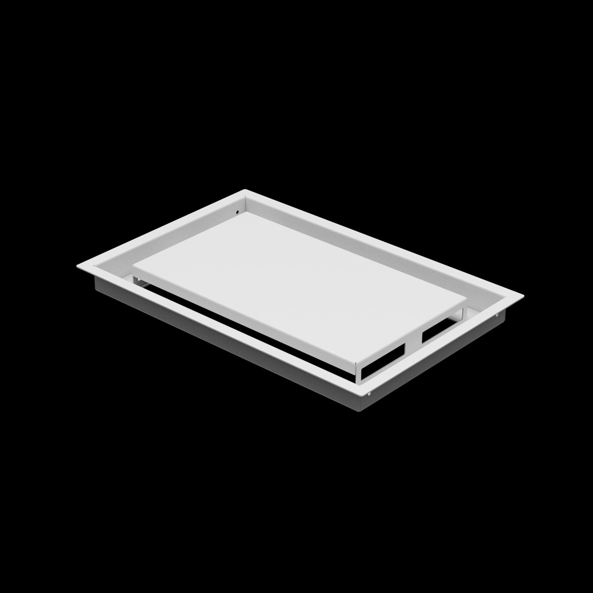 9x14 ceiling vent cover, three-quarter view