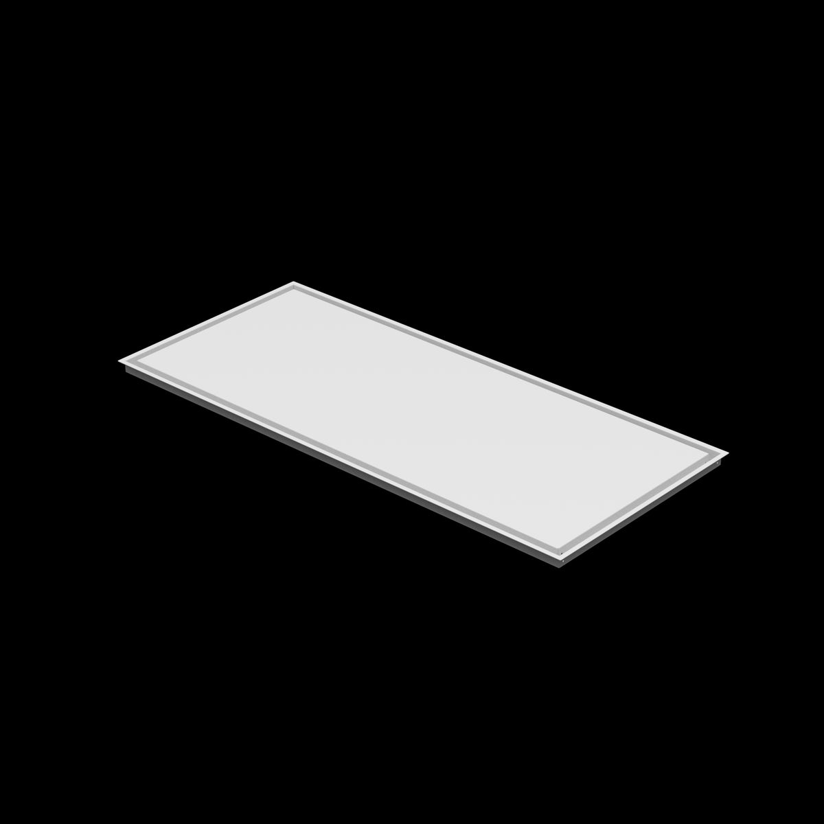 24x55 wall vent cover, three-quarter view