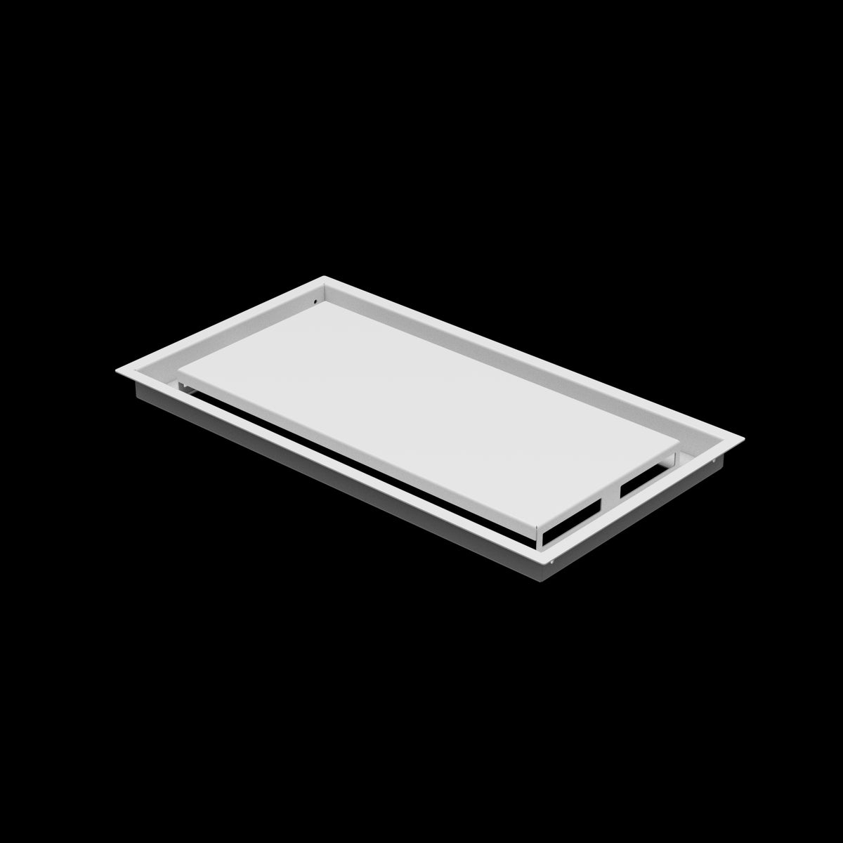 10x19 ceiling vent cover, three-quarter view