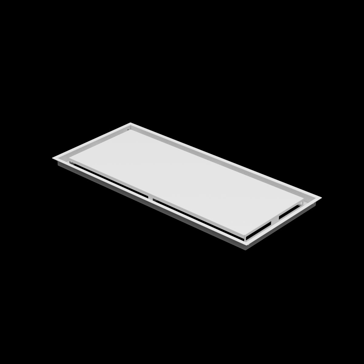 14x32 ceiling vent cover, three-quarter view