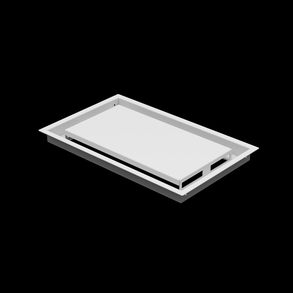 9x15 ceiling vent cover, three-quarter view