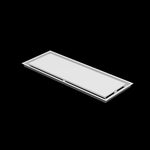 12x33 ceiling vent cover, three-quarter view