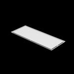 23x59 ceiling vent cover, three-quarter view