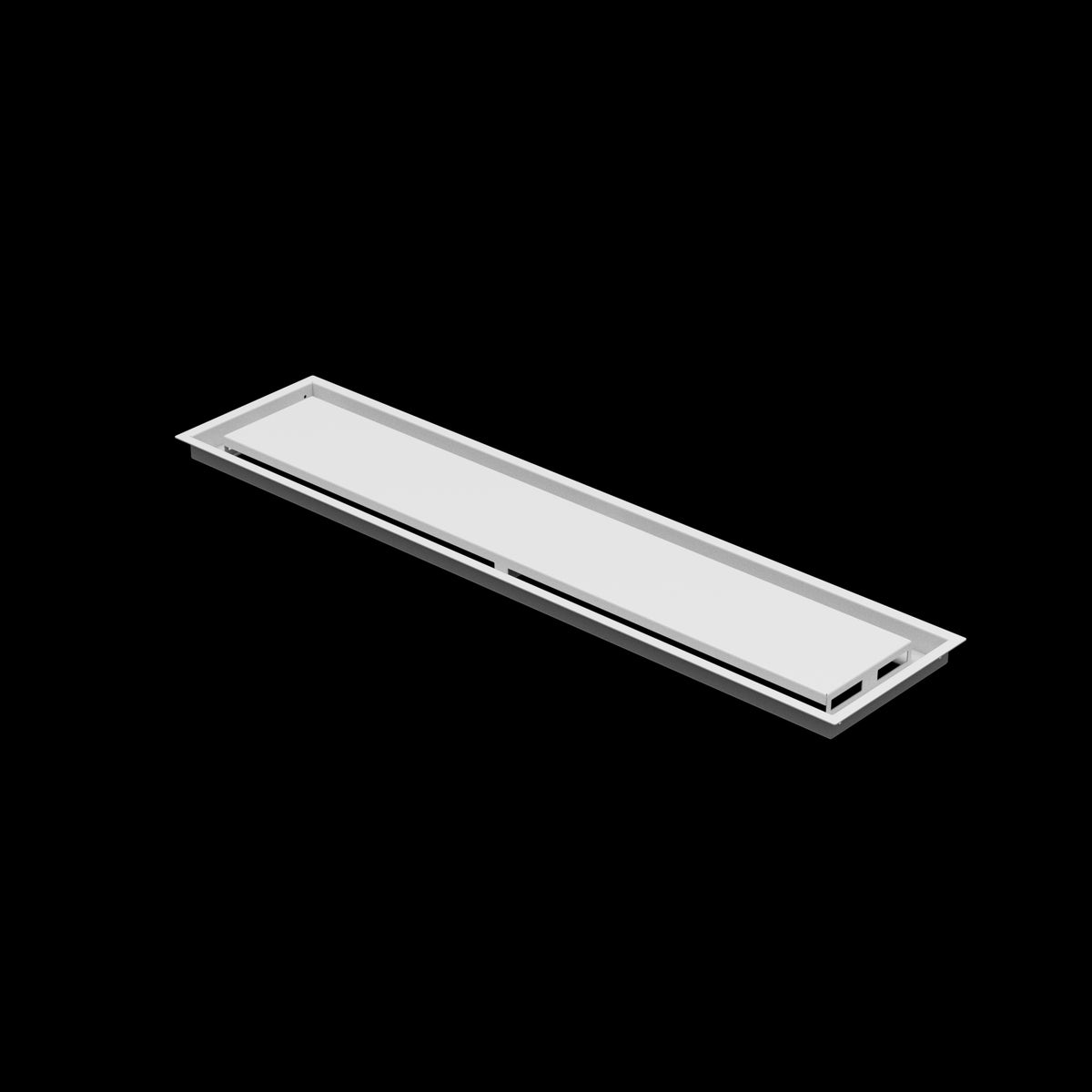 8x37 ceiling vent cover, three-quarter view