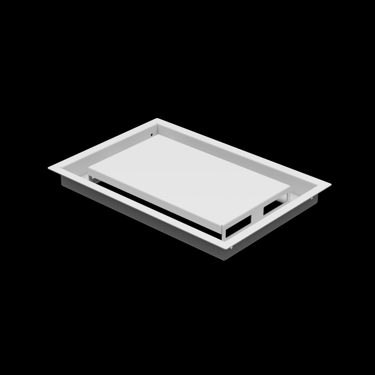 8x12 ceiling vent cover, three-quarter view