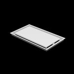 12x21 ceiling vent cover, three-quarter view