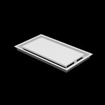 10x18 ceiling vent cover, three-quarter view