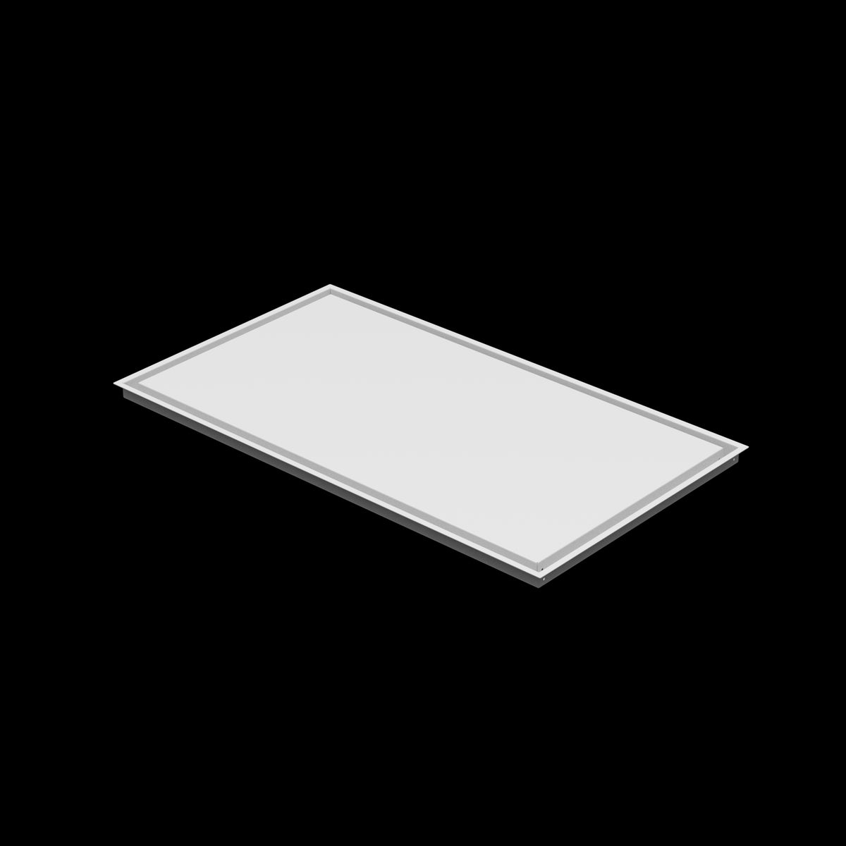 23x41 wall vent cover, three-quarter view