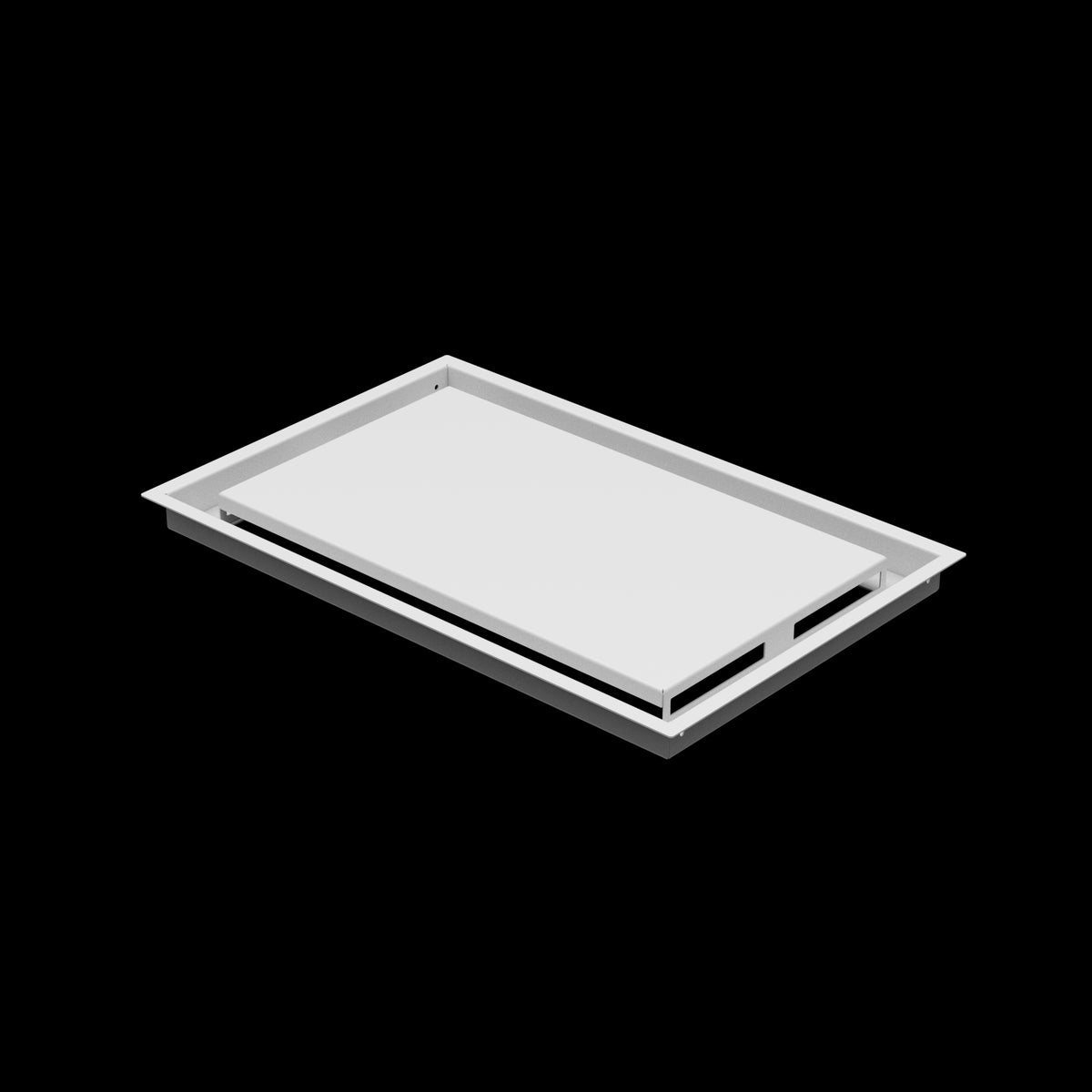 12x19 ceiling vent cover, three-quarter view