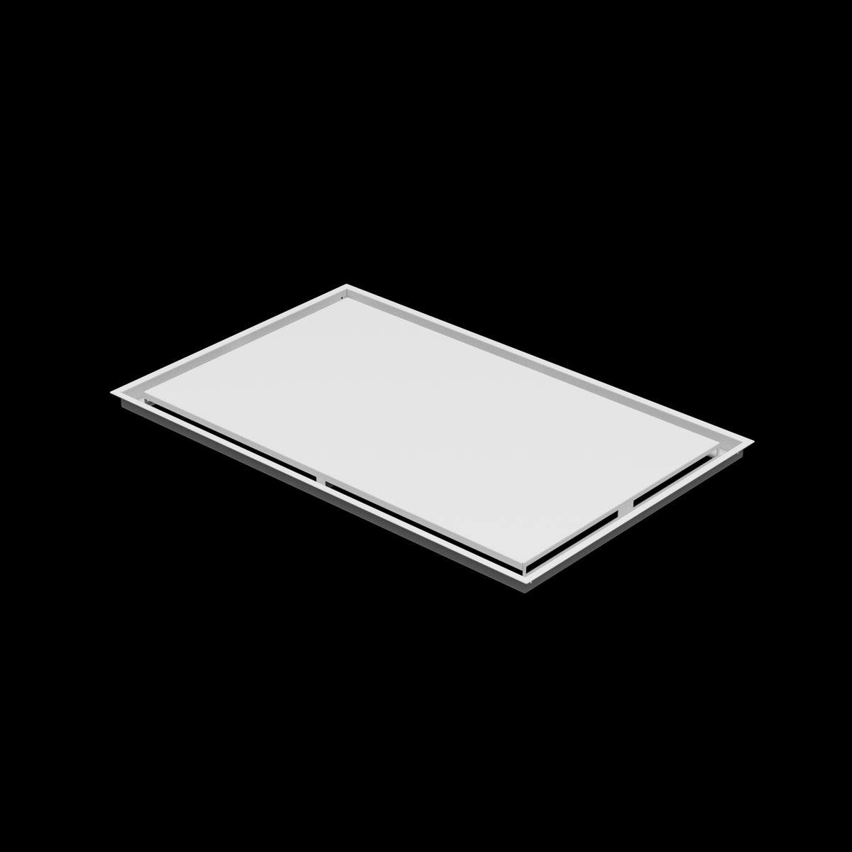 22x35 ceiling vent cover, three-quarter view