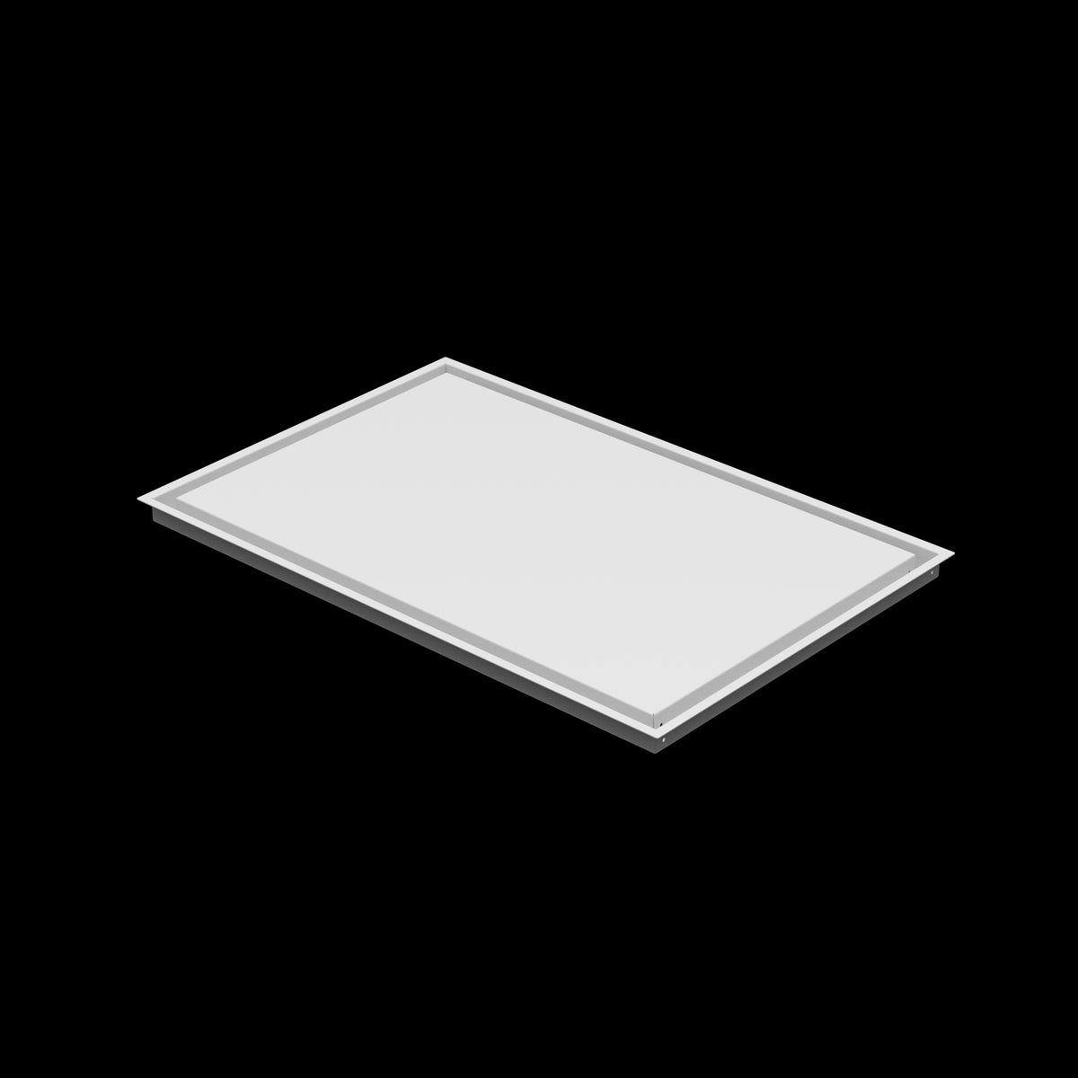 21x32 wall vent cover, three-quarter view