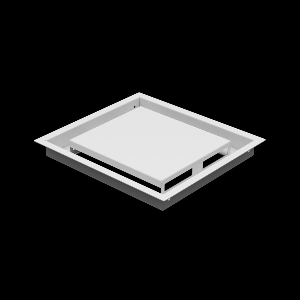 9x10 ceiling vent cover, three-quarter view