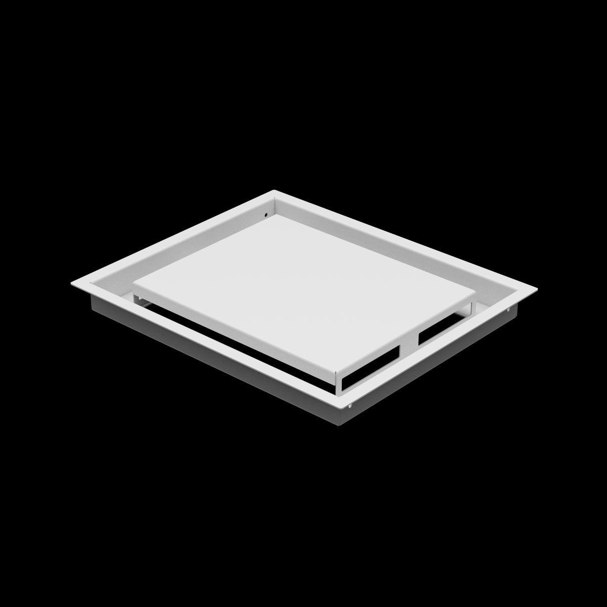 10x12 ceiling vent cover, three-quarter view
