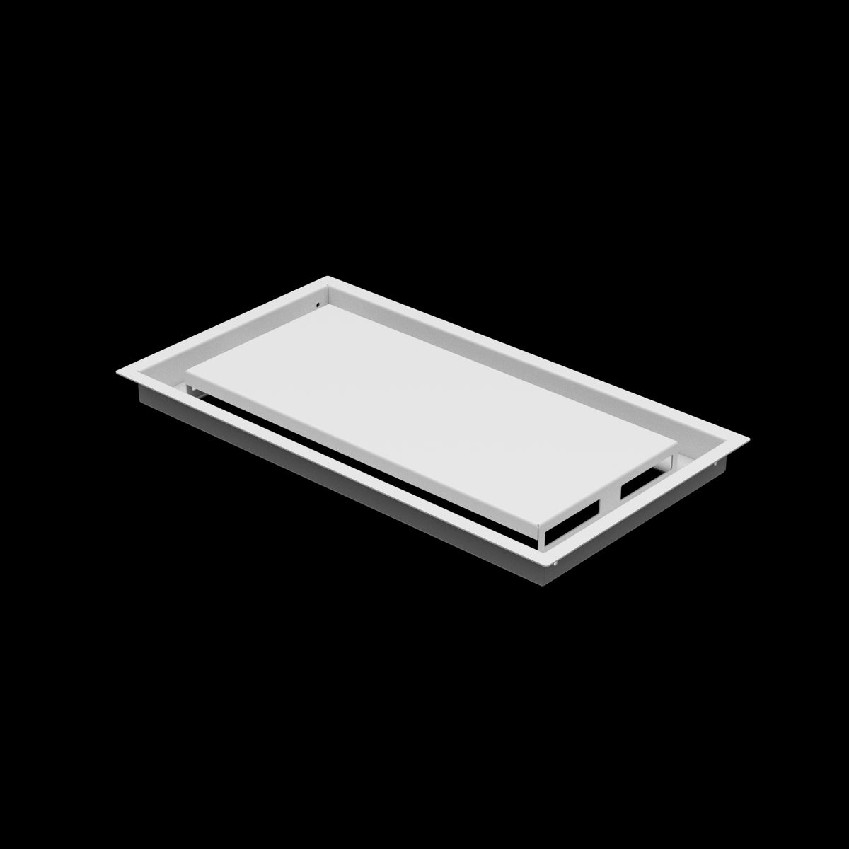 9x17 ceiling vent cover, three-quarter view