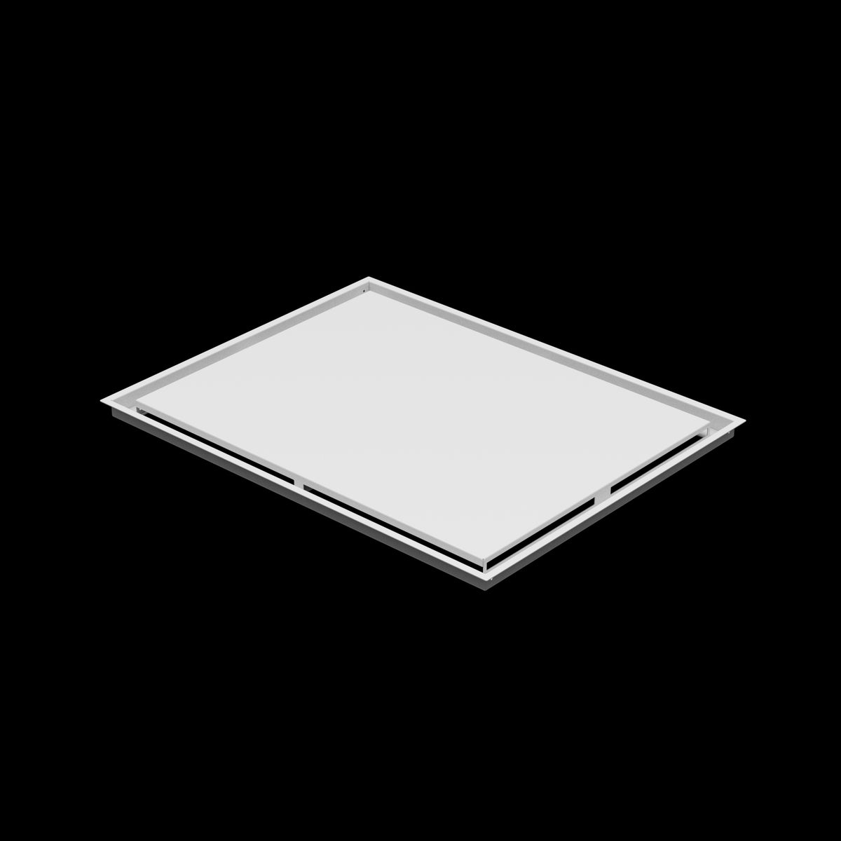24x31 ceiling vent cover, three-quarter view