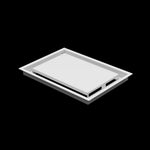 10x14 ceiling vent cover, three-quarter view