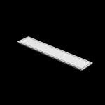 10x55 wall vent cover, three-quarter view