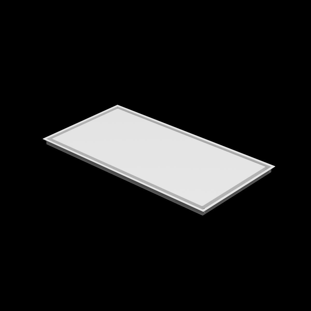 21x41 wall vent cover, three-quarter view