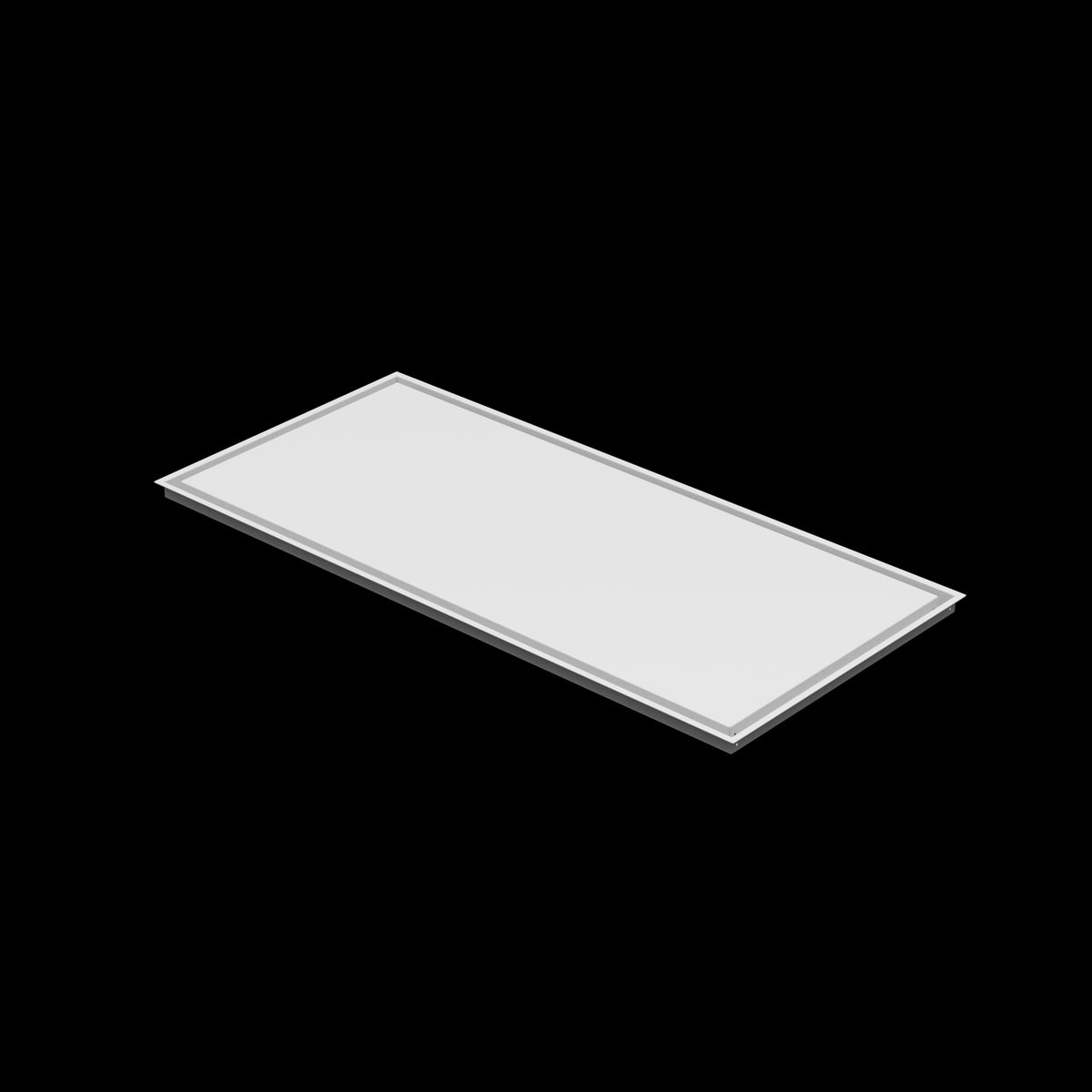 24x52 wall vent cover, three-quarter view