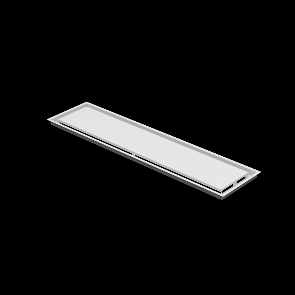 10x42 ceiling vent cover, three-quarter view