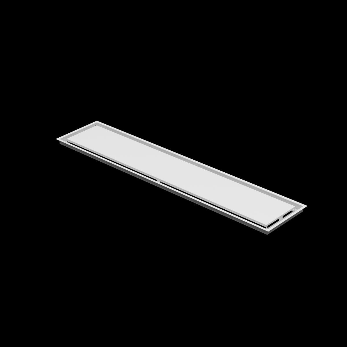 11x54 ceiling vent cover, three-quarter view
