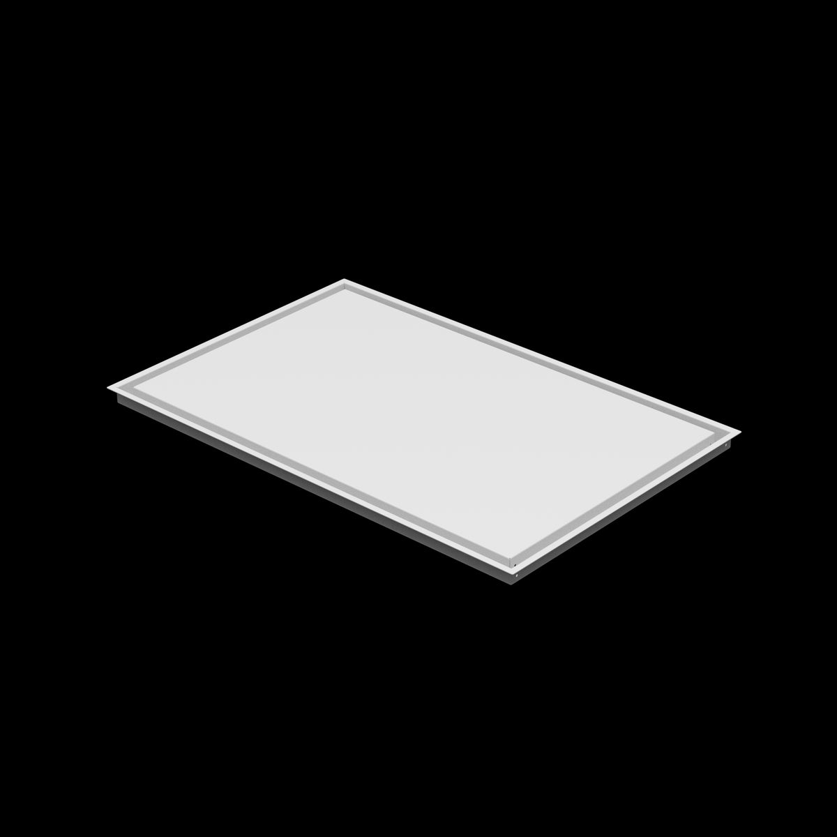 24x37 wall vent cover, three-quarter view