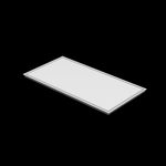 24x47 wall vent cover, three-quarter view