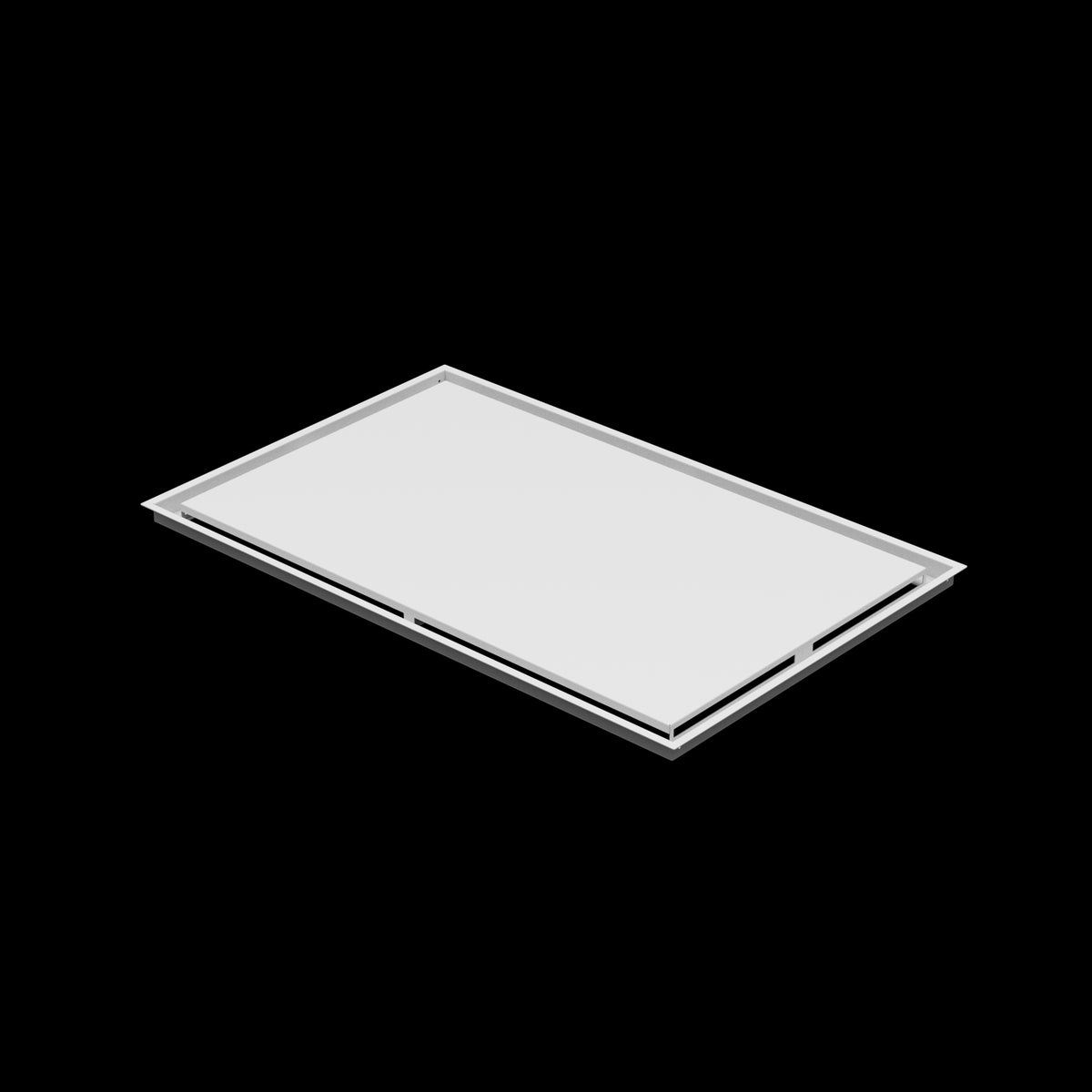 24x38 ceiling vent cover, three-quarter view