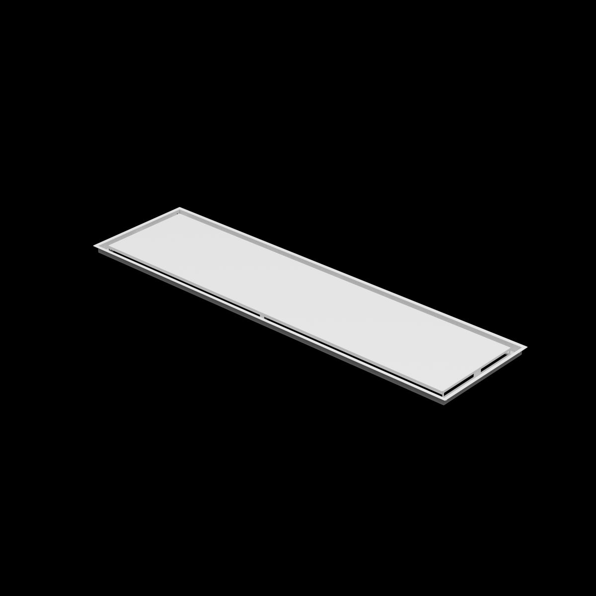 17x64 ceiling vent cover, three-quarter view