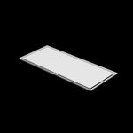 22x51 ceiling vent cover, three-quarter view
