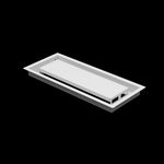 6x15 ceiling vent cover, three-quarter view