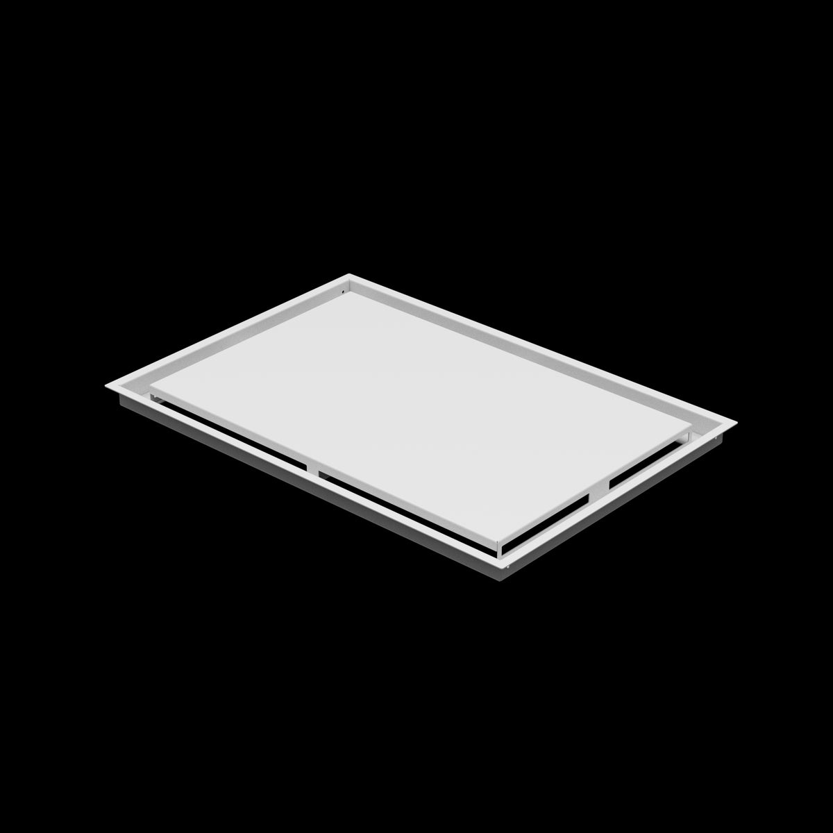 17x25 ceiling vent cover, three-quarter view