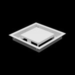 7x7 ceiling vent cover, three-quarter view