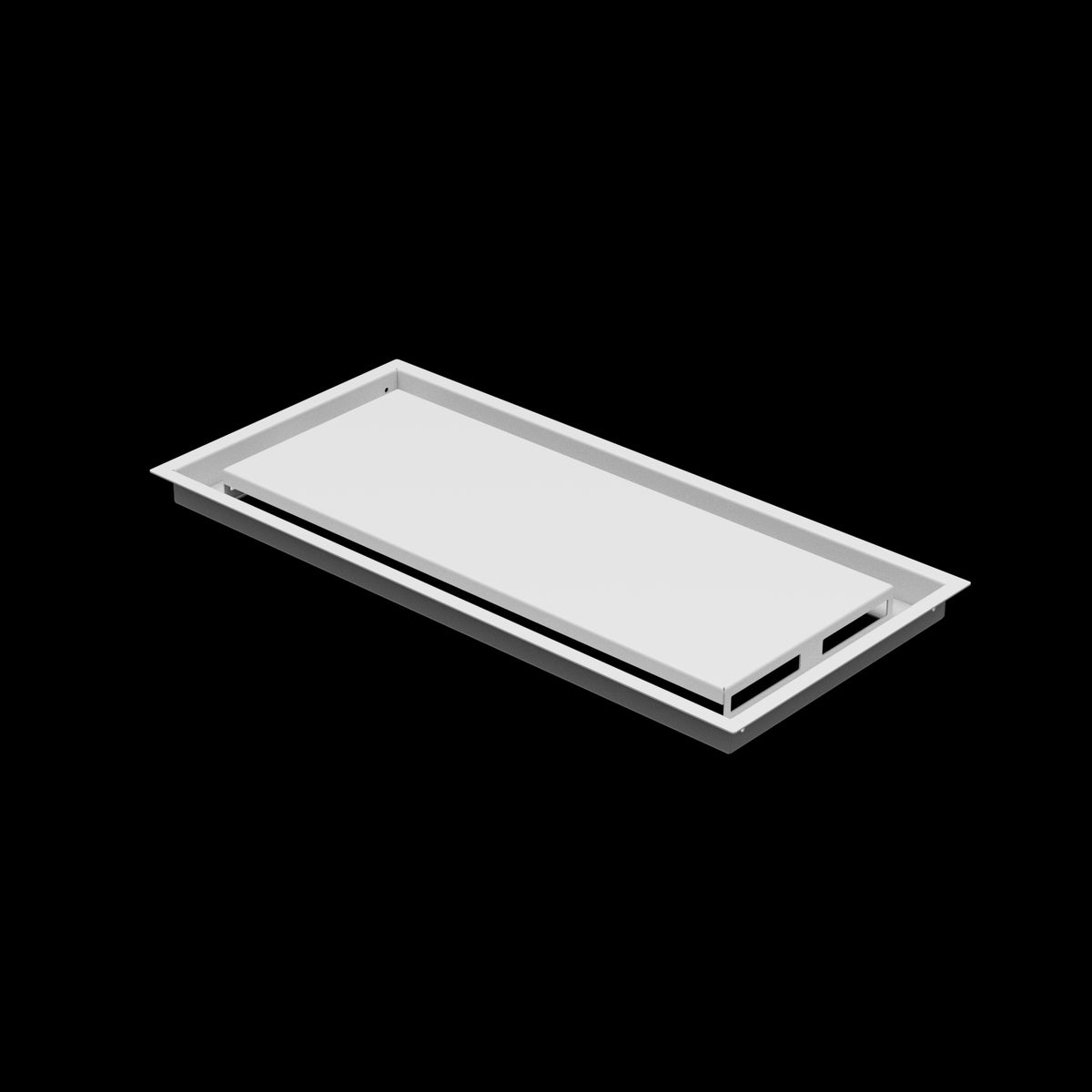 10x22 ceiling vent cover, three-quarter view