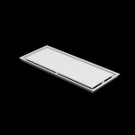 13x32 ceiling vent cover, three-quarter view